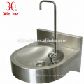 Stainless Steel Drinking Fountain with Tap, Wall Hung Wall Mounted 304 Stainless Steel Vandal Resistant Drinking Fountains